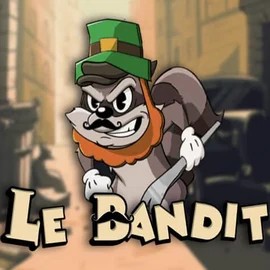 Le Bandit slot logo by Hacksaw Gaming at Big Lucky CasinoLe Bandit